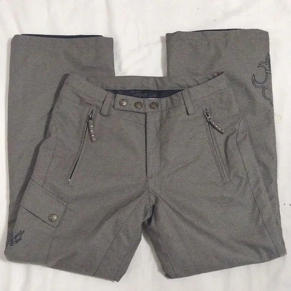 Five Fifty Five Snow Pants Medium Insulated Ski Snowboard Winter Outdoor Gear - Picture 15 of 16